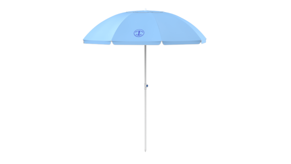 Light Blue Beach Umbrella