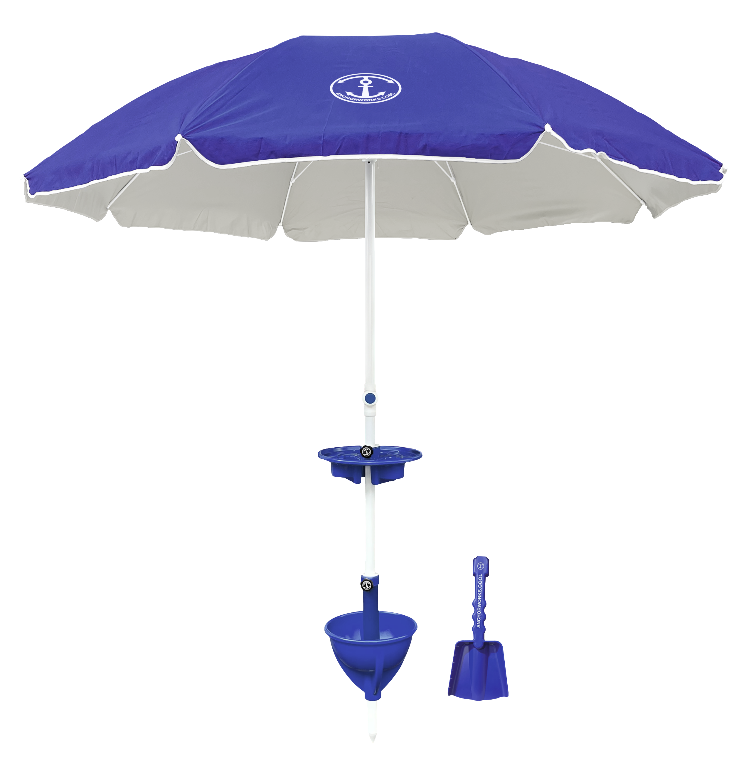 Deep Ocean Blue AnchorOne Safety Shade Combo